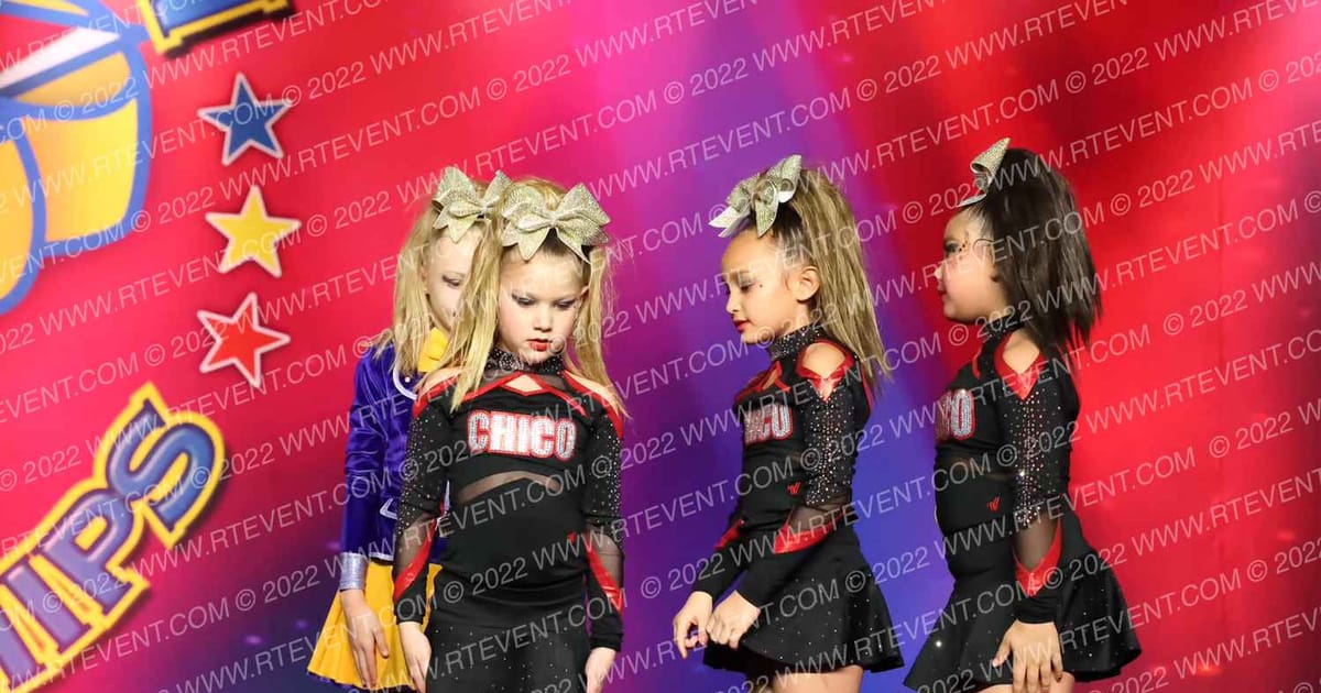 Chico Cheer All Stars RED HOTS · The American Masterpiece PacWest Dance Grand Nationals