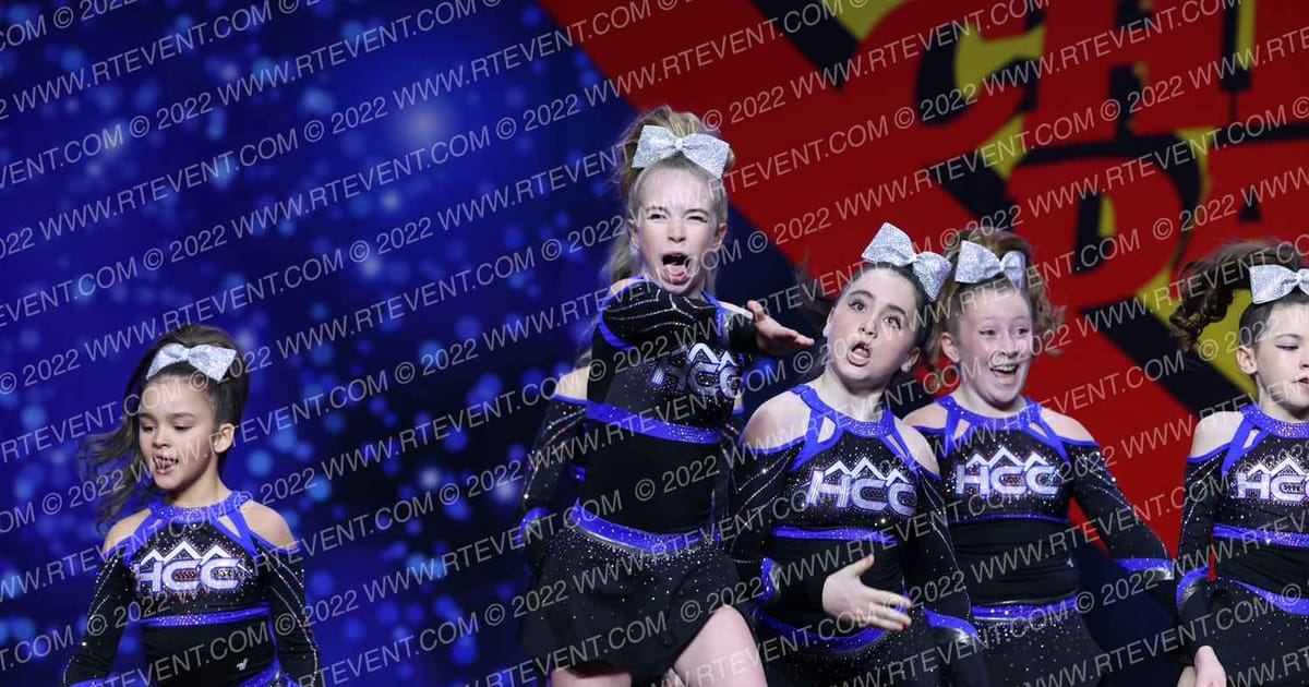 High Country Cheer Frozen Halos · Spirit Sports Colorado Springs Nationals