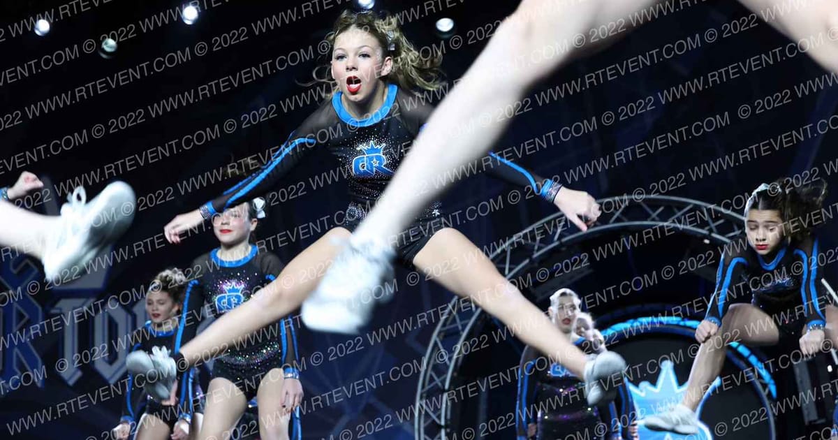 Cheerletics Royalty Blush · The Cheer Tour Providence