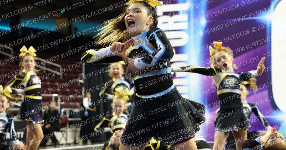 OC All Stars Youth Yellow  Foothill Ranch · CheerSport SoCal Classic