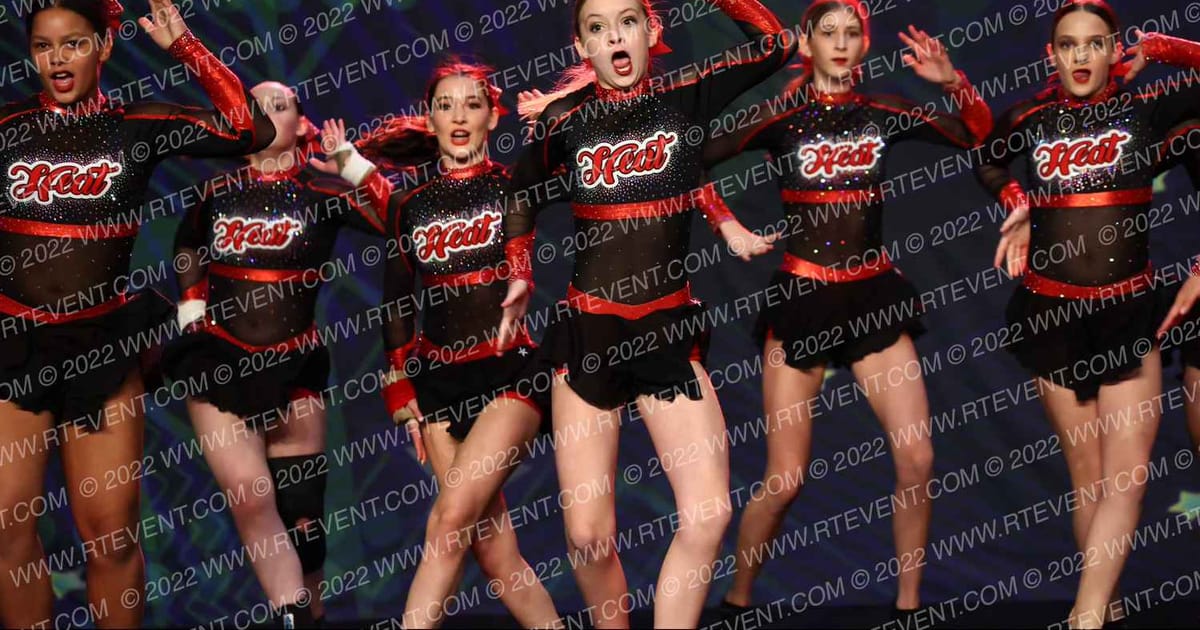 London Heat Cheerleading Fever · Feel the Power East