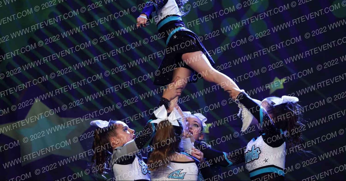 Cheer Sport Sharks - Ancaster Harlequin Sharks · Feel the Power East