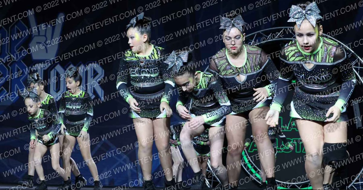 Island allstarz Youth Bomb Squad · The Cheer Tour Providence