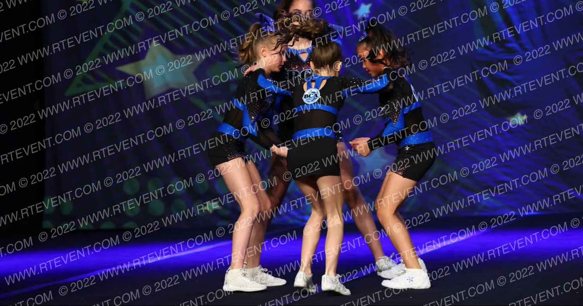 Beach Cheer Athletics Solstice · Feel the Power East