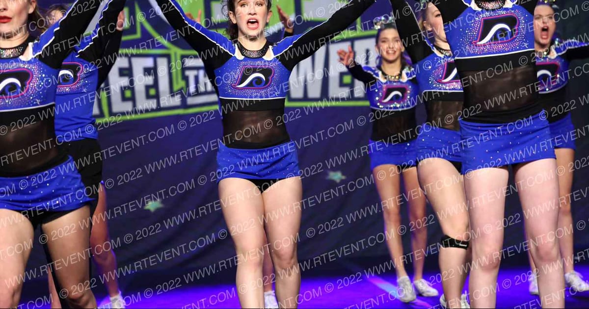 Bluewater Cheer Athletics Sirens · Feel the Power East