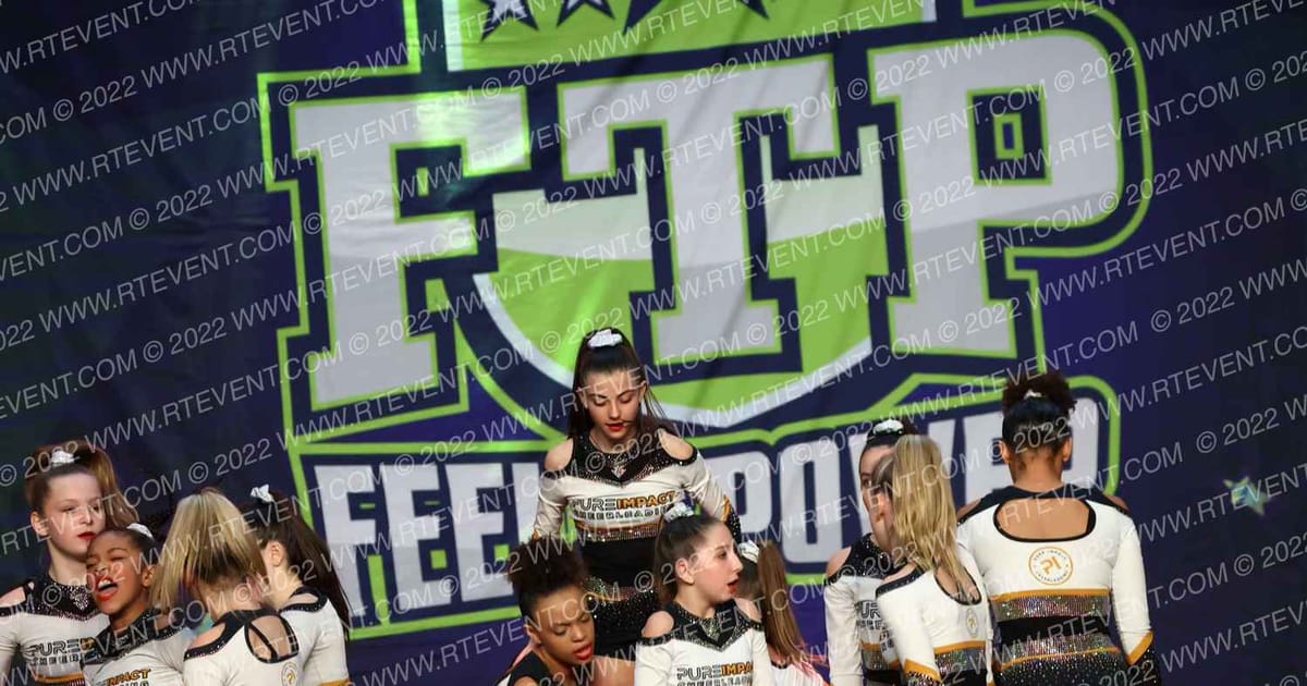 Pure Impact Cheerleading Tsunami · Feel the Power East