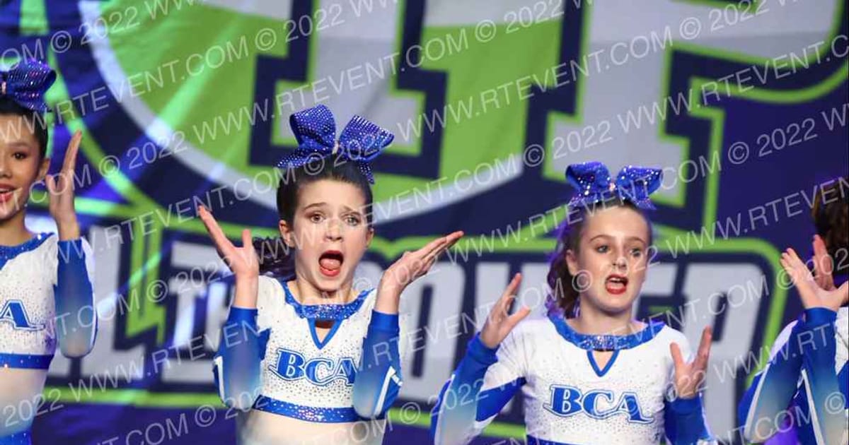 Beach Cheer Athletics Tidalwave · Feel the Power East