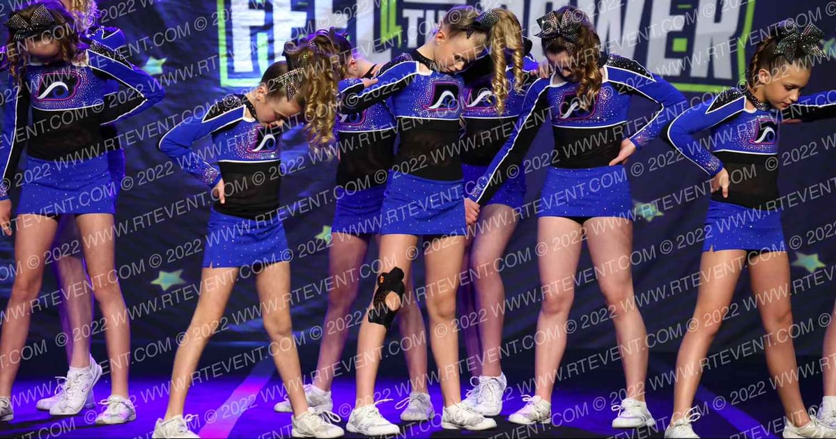 Bluewater Cheer Athletics Mermaids · Feel the Power East