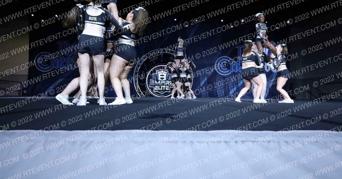 Empire All Star Cheerleading Lady Reign · The Cheer Tour Providence