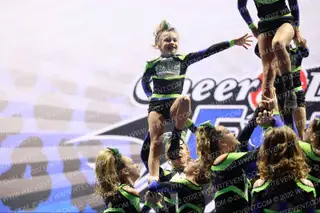 Elite Athletic Cheer Lime Crew
