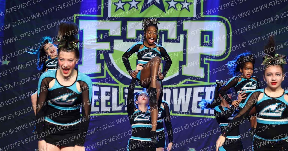 Cheer Sport Sharks - Toronto Cryptic Sharks · Feel the Power East