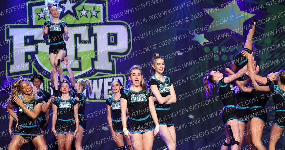 Cheer Sport Sharks - Toronto Finback Sharks · Feel the Power East