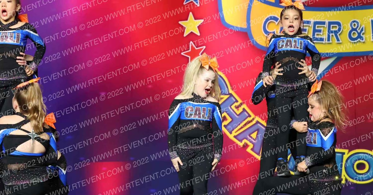 The California All Stars-Livermore Y Ops · The American Masterpiece PacWest Dance Grand Nationals