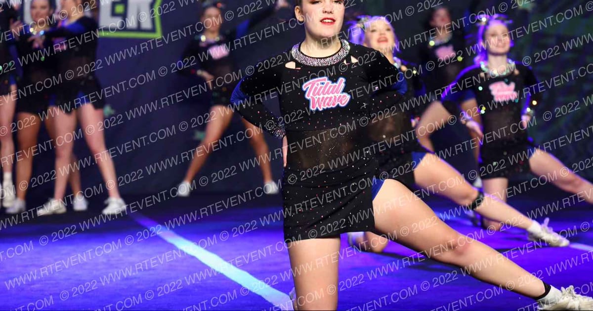 Bluewater Cheer Athletics Tidal Wave · Feel the Power East