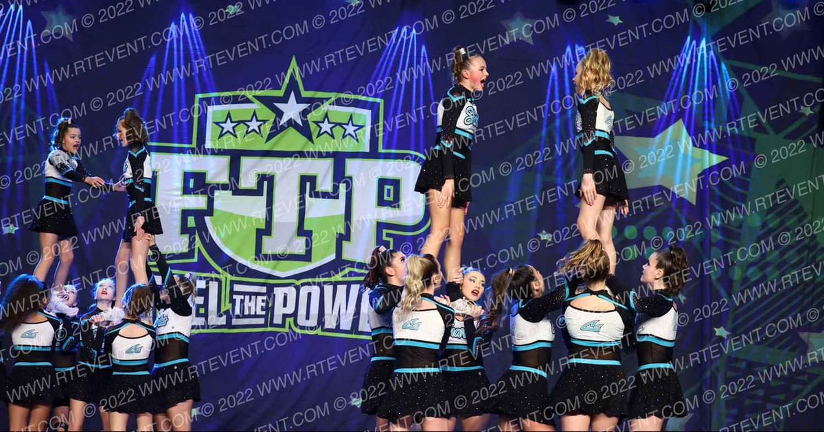 Cheer Sport Sharks - Ancaster Tsunami Sharks · Feel the Power East