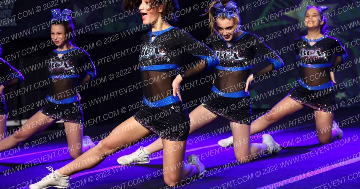 Beach Cheer Athletics Eclipse · Feel the Power East