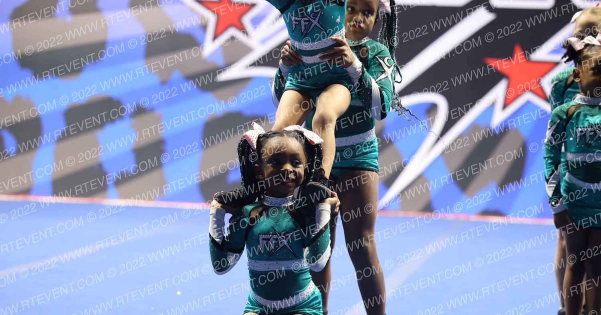 Cheer Extreme Fairfax X-Bombs · Rumble in the Jungle