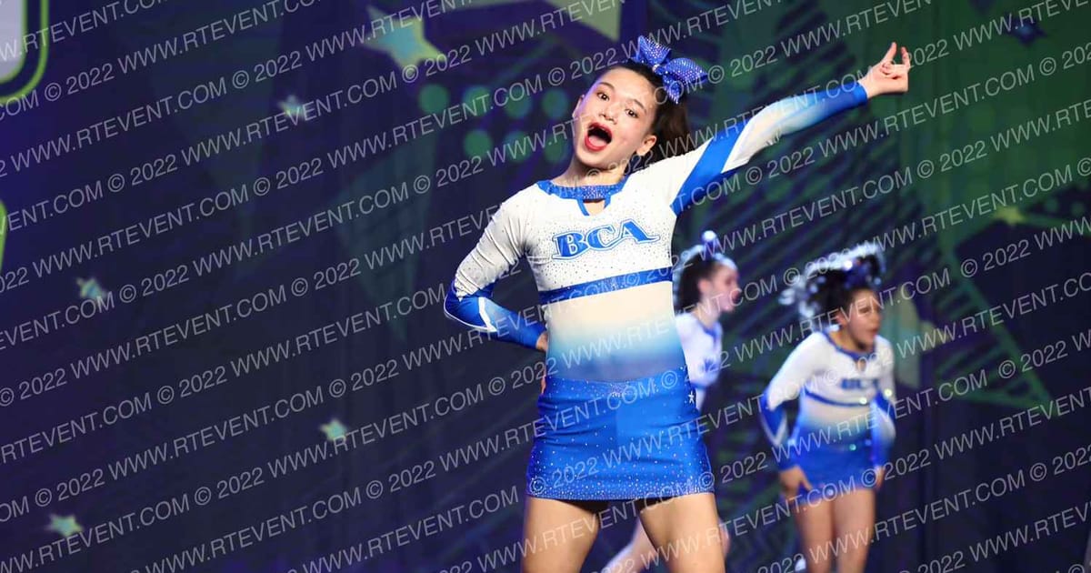 Beach Cheer Athletics Waverunners · Feel the Power East