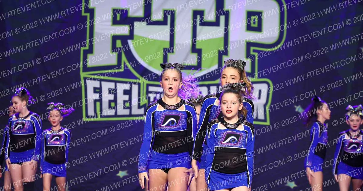 Bluewater Cheer Athletics Storm · Feel the Power East