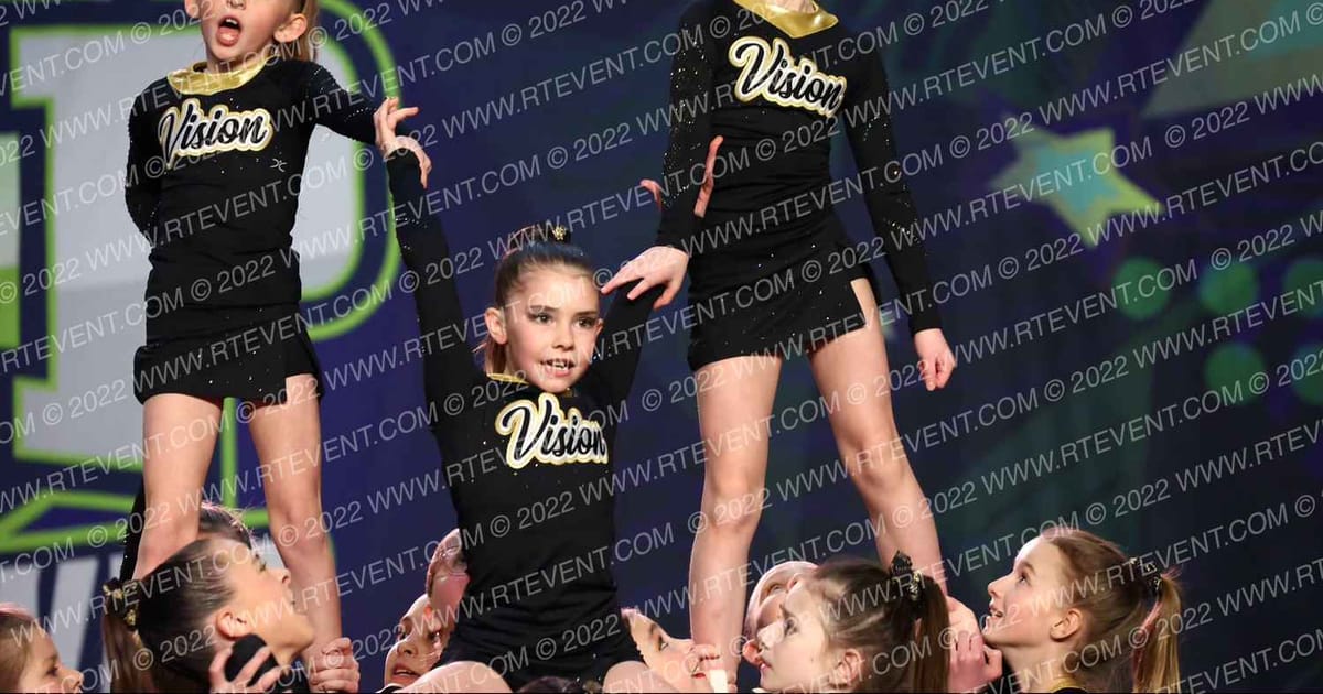 Vision Cheer Company Aspire · Feel the Power East