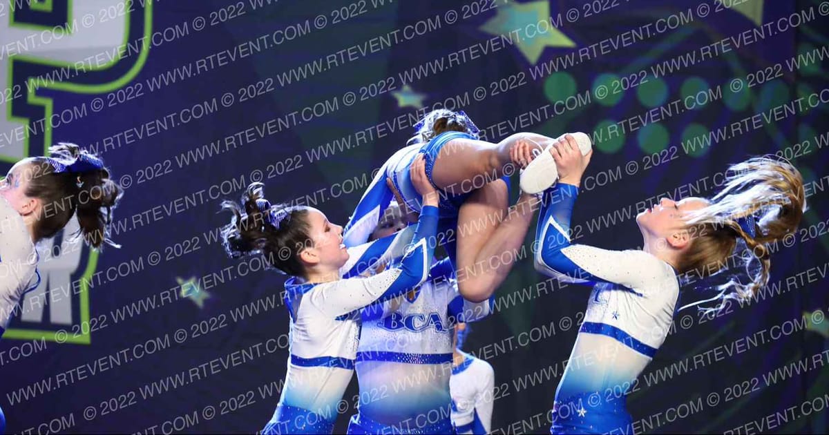 Beach Cheer Athletics Sonic · Feel the Power East