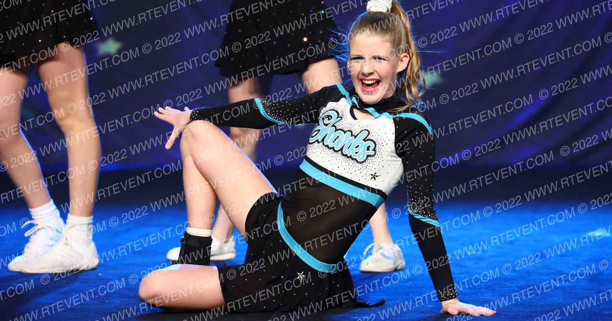 Cheer Sport Sharks - Ancaster Bahama Sharks · Feel the Power East