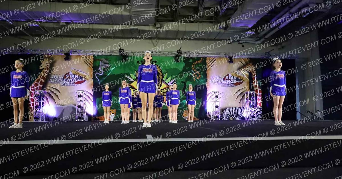 Idaho Cheer Tanzanite · All Star Challenge Clash Of The Titans
