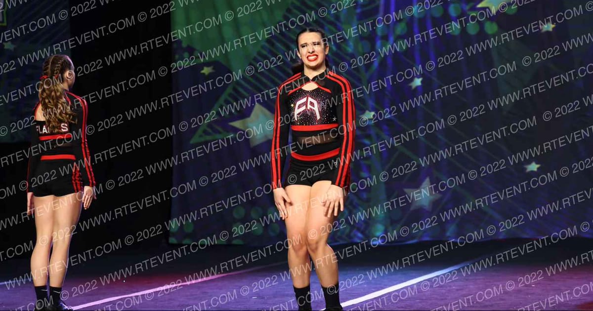 Flames Cheerleading Outblast · Feel the Power East