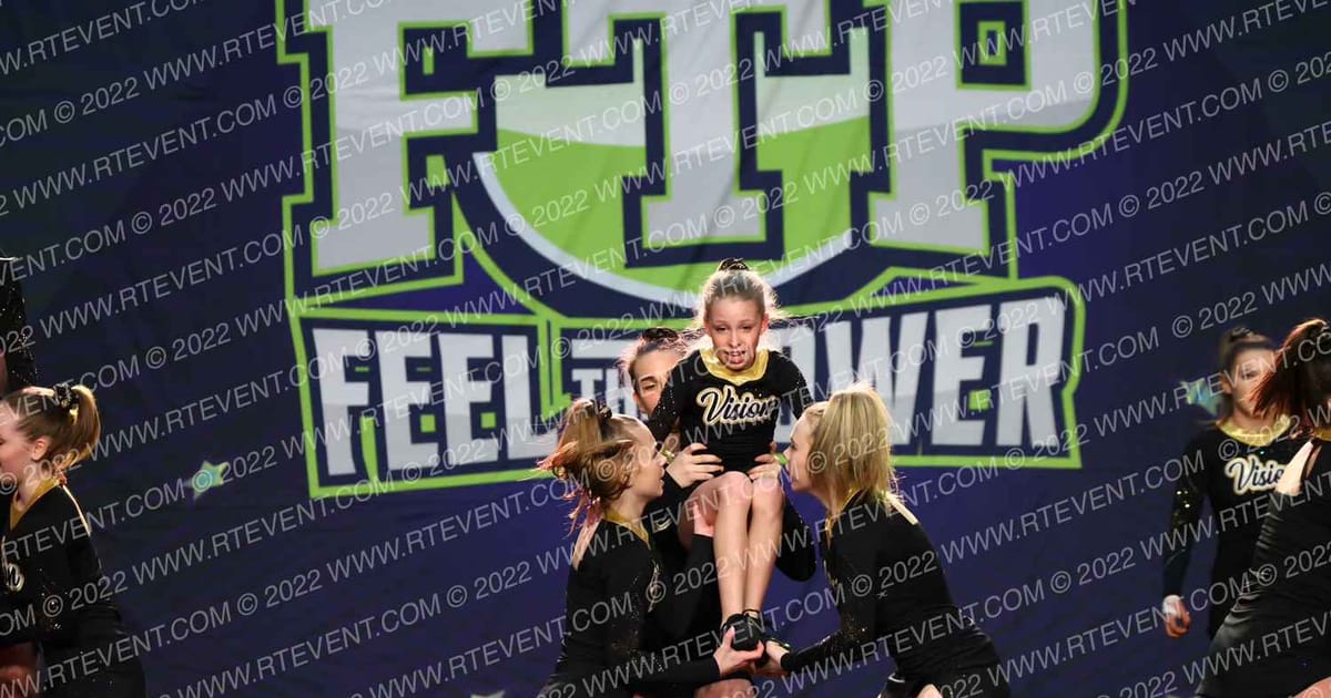 Vision Cheer Company Limitless · Feel the Power East