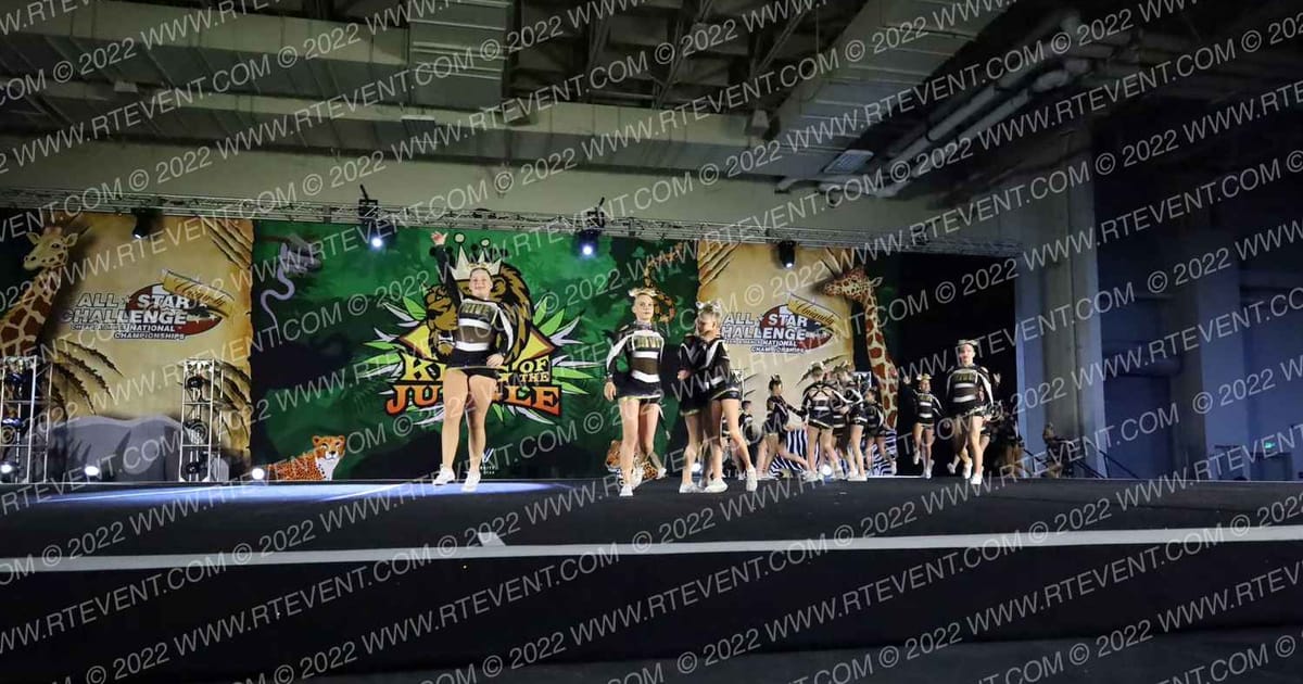 The Hive Cheer Wicked Wasps · All Star Challenge Clash Of The Titans