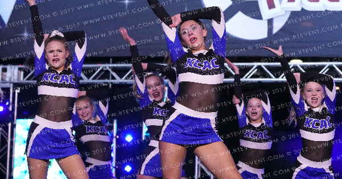 Kansas City Athletic Cheer Jade · The All Out Nationals