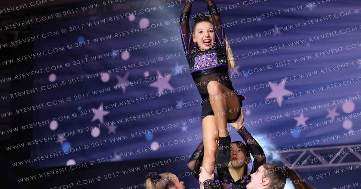 North Florida Elite Lady Lavender · The All Out Nationals