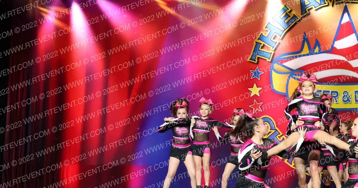 Dream Xtreme All Stars Glitter · The American Masterpiece PacWest Dance Grand Nationals