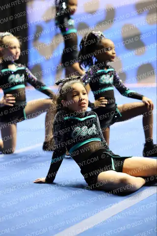 Cheer Extreme Maryland Teal Crush