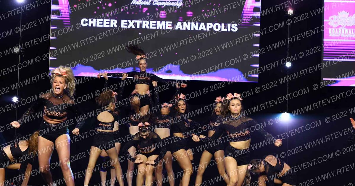 Cheer Extreme Annapolis Bombshells · SU Battle at the Boardwalk Grand Nationals