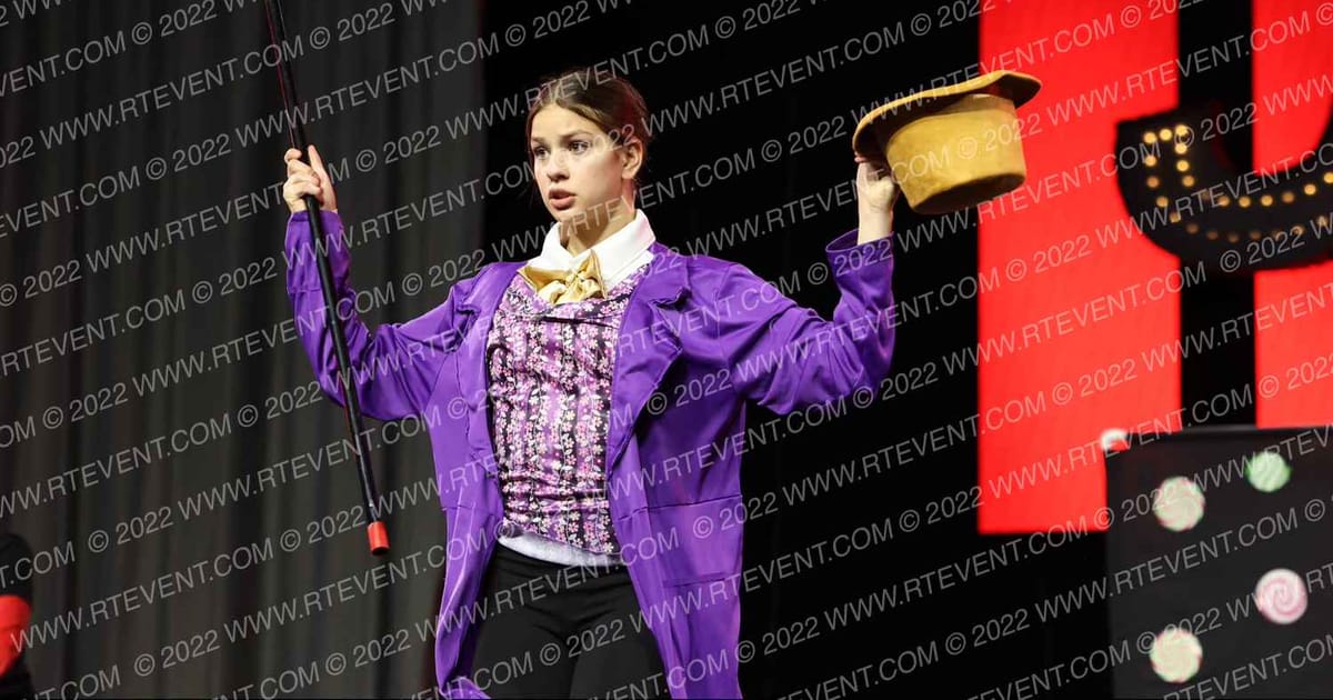 CENTER OF ATTENTION CHEER AND DANCE WILLY WONKA · JAMZ Youth and NA Nationals