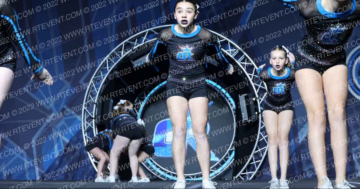 Cheerletics Royalty Maleficent · The Cheer Tour Providence