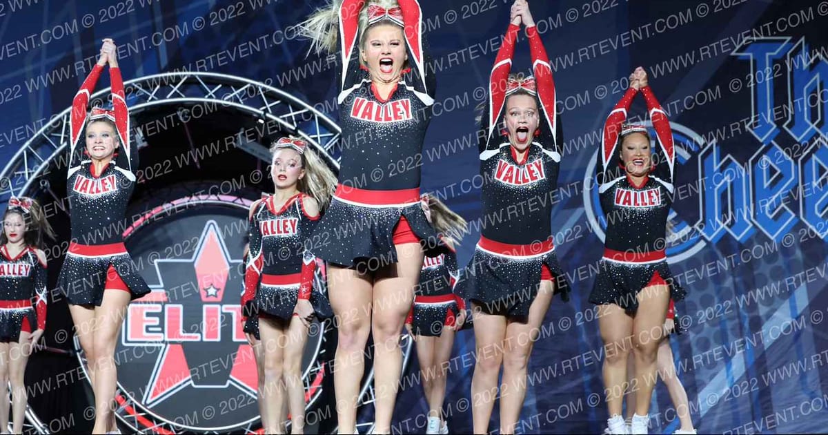 Valley Elite RED HOTS · The Cheer Tour Providence
