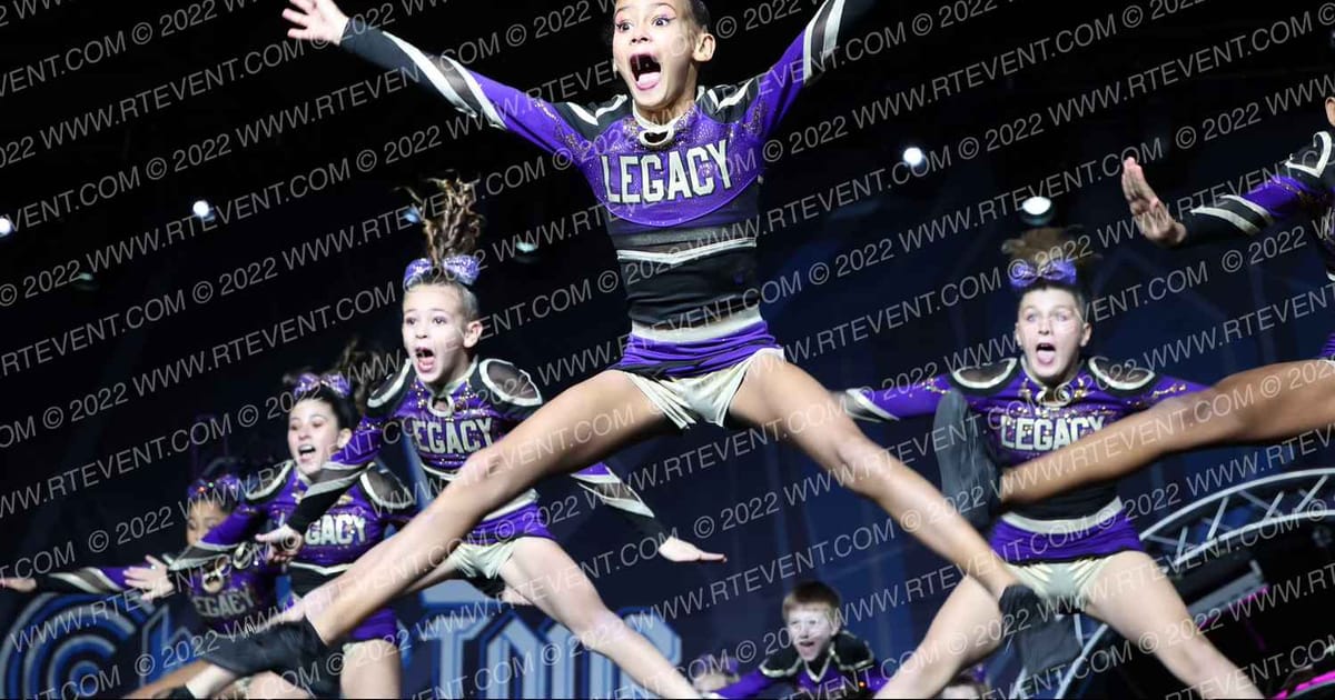 Legacy All Stars Purple Reign · The Cheer Tour Providence