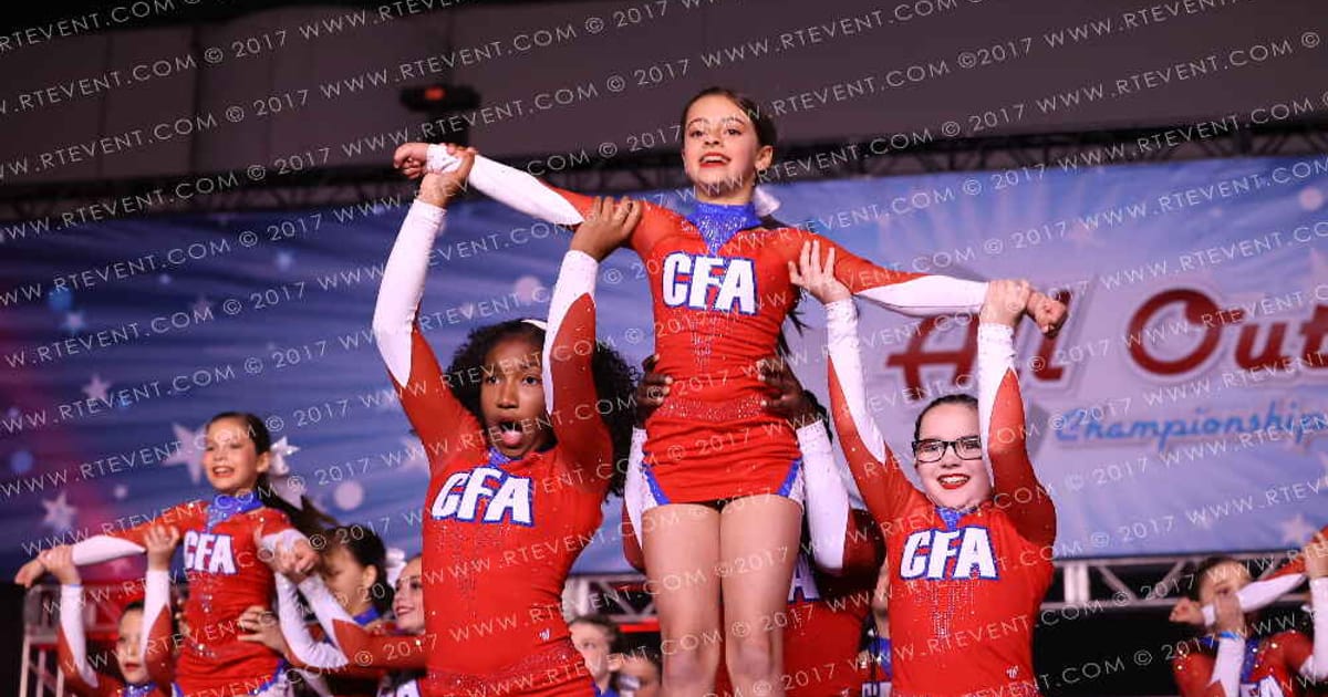 Cheer Florida Allstars Angels · The All Out Nationals