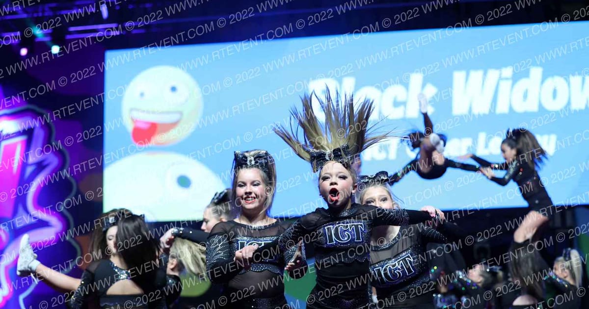 ICT Cheer Legacy Black Widow · POP Grand Nationals