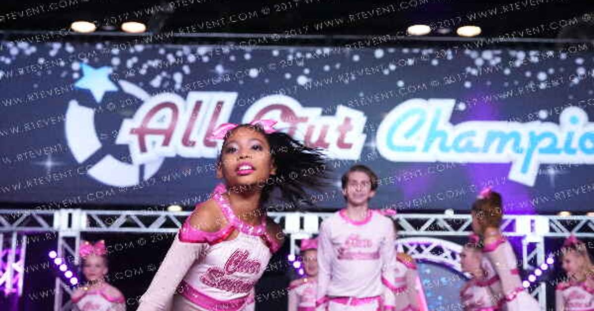 Cheer Savannah All Stars CASHMERE · The All Out Nationals