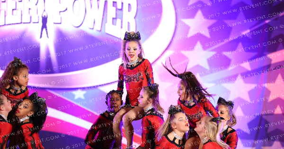 Cheer Town USA Black Blaze · American Cheer Power Southern Nationals DIDII