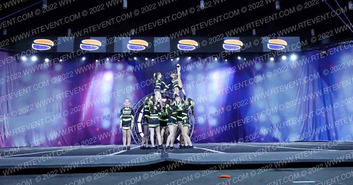 East Mississippi Cheer Pythons · Biloxi Beach Blast