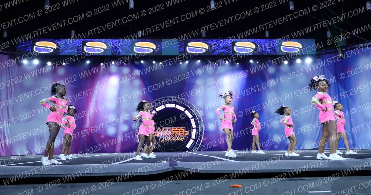 Access Granted Athletics Golden Glitz · Biloxi Beach Blast