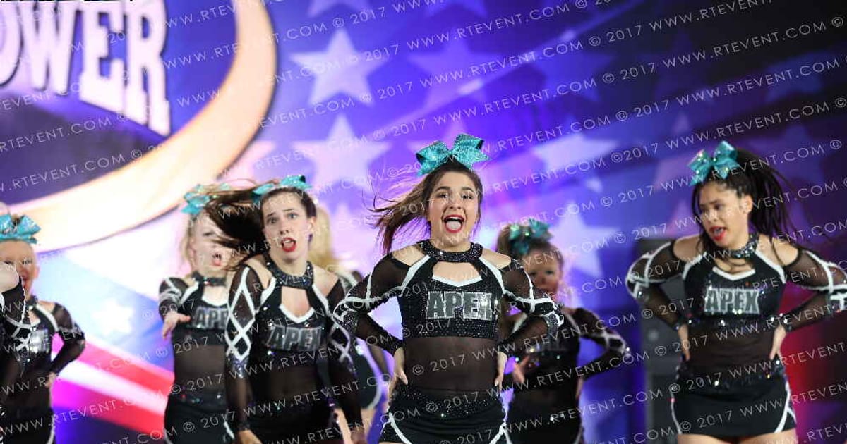 Apex Cheer Gold · American Cheer Power Southern Nationals DIDII