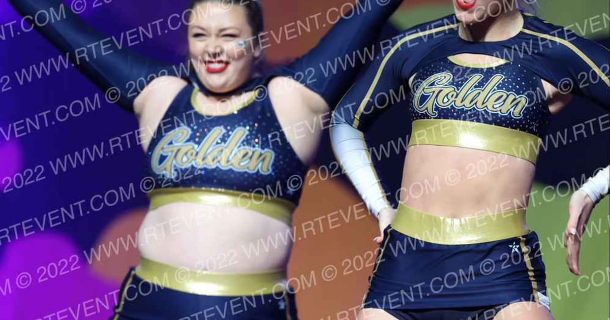 Eagle Elite Cheerleading Golden Eagles · POP Grand Nationals