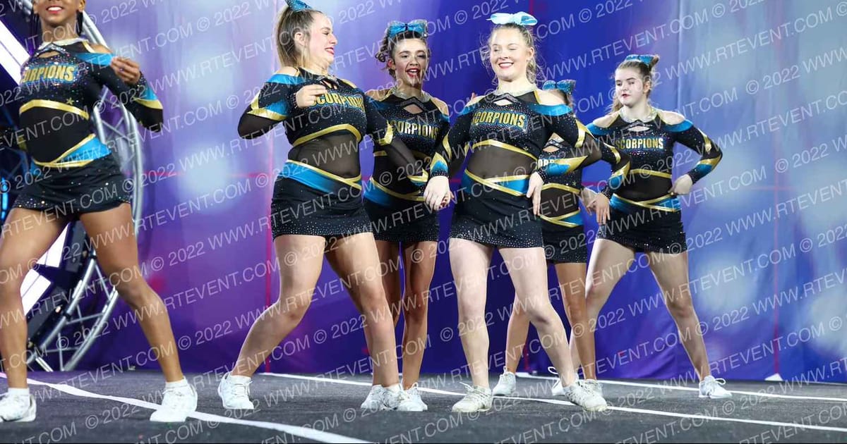 East Mississippi Cheer Scorpions · Biloxi Beach Blast