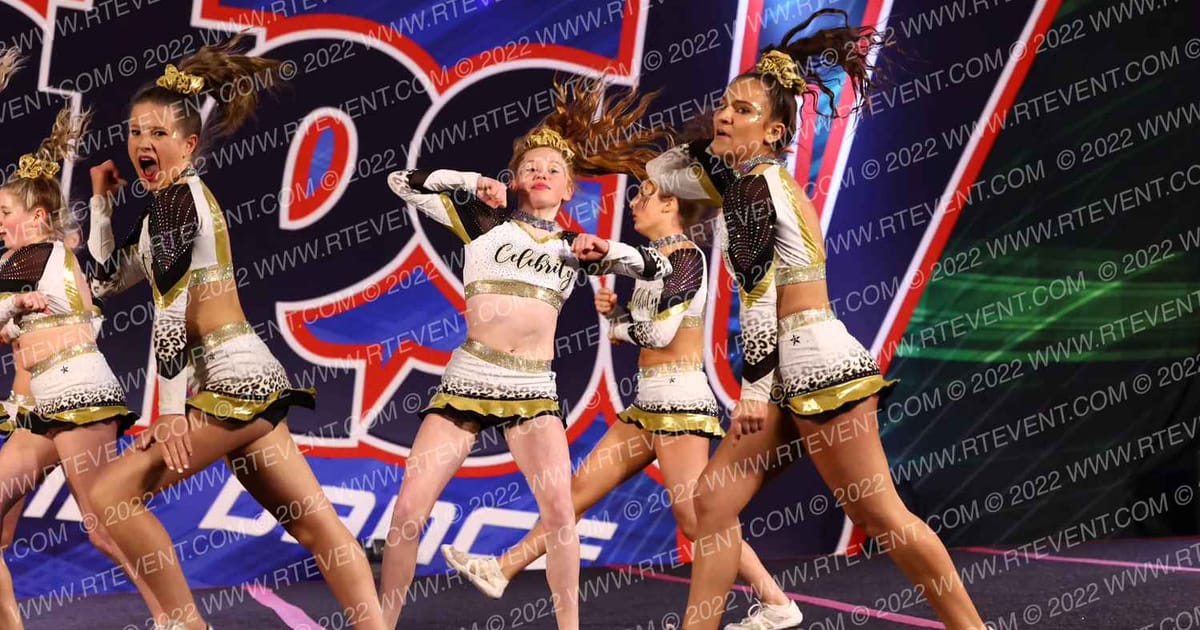Celebrity Cheer GOLD3N GIRLS · Jamfest York Classic