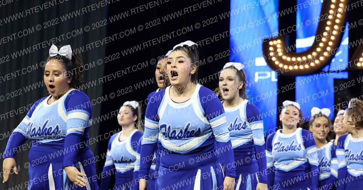 FILLMORE FLASHES LADY LIGHTNING Varsity Cheer · Schools Nationals